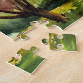 Waterverf Het Schilderen Landschap Legpuzzel (Zijkant)