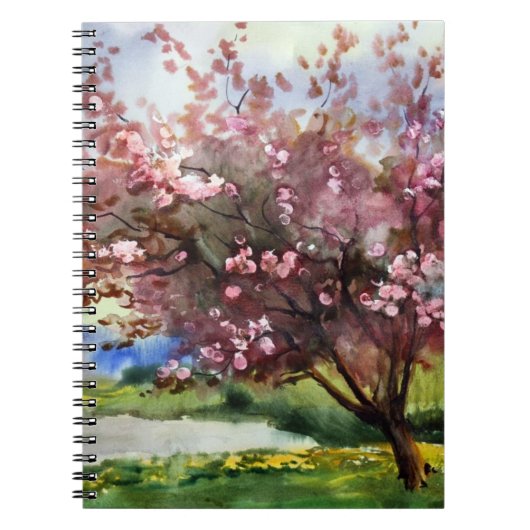 Waterverf Het Schilderen Landschap Notitieboek (Voorkant)