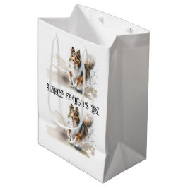 Waterverf Het Schilderen Ruwe Collies Medium Cadeauzakje