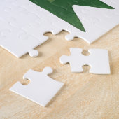 Waterverf Het Schilderen van een Basset Hond op ee Legpuzzel (Zijkant)