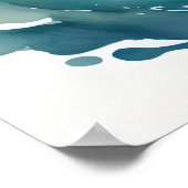 Waterverf het Schilderen Waternimf Poster (Hoek)