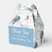 Waterverf Hete Luchtballon Wit // Bedankdoosjes (Achterkant)