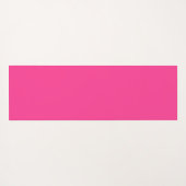 Waterverf hete roze levendige energiekunst yogamat (Achterkant (horizontaal))