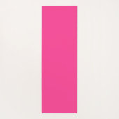 Waterverf hete roze levendige energiekunst yogamat (Achterkant)