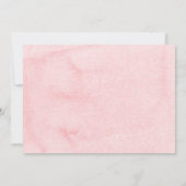 Waterverf heteluchtballon gepersonaliseerd briefpa notitiekaartje (Achterkant)