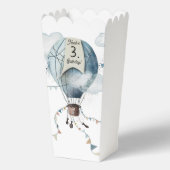 Waterverf heteluchtballon // Verjaardag van het Ki Bedankdoosjes (Achterkant)