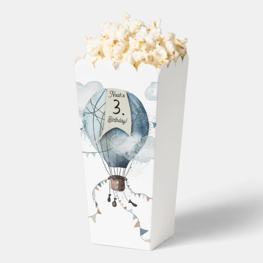 Waterverf heteluchtballon // Verjaardag van het Ki Bedankdoosjes (Popped)