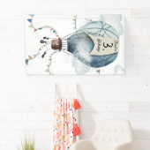 Waterverf heteluchtballon // Verjaardag van het Ki Spandoek (Insitu)