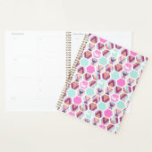 Waterverf Hexagon Patroon Planner (Display)