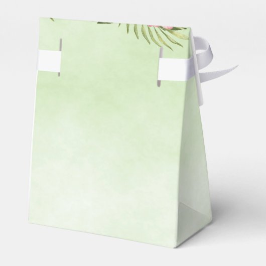 Waterverf Hibiscus Bedankdoosjes (Achterkant)