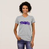 Waterverf Hibiscus Dames T-shirt (Voorkant volledig)