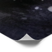 Waterverf Hibiscus Floral Illustrative Print (Hoek)