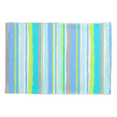 Waterverf Hibiscus Hawaiian Floral Omkeerbaar Kussensloop (Achterkant)