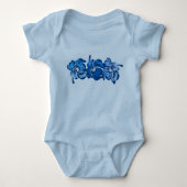 Waterverf Hibiscus Infant T-shirt (Voorkant)