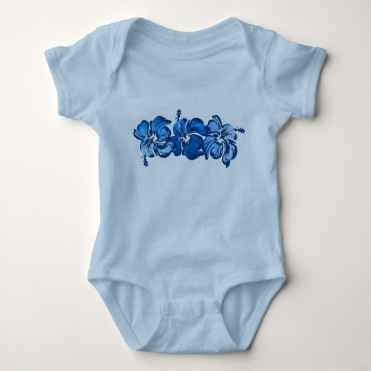 Waterverf Hibiscus Infant T-shirt (Voorkant)