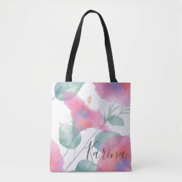 Waterverf Hibiscus Maui Wedding Tote Bag