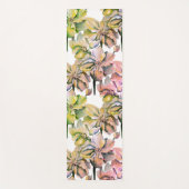 Waterverf Himalayan Perzische Blauwe Poppies Yogamat (Voorkant)