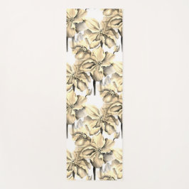 Waterverf Himalayan Perzische Blauwe Poppies Yogamat