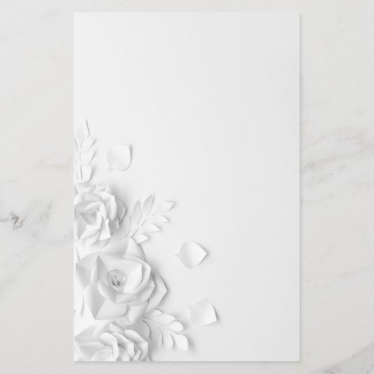 Waterverf Hoe goed ken je de bride game card Flyer (Achterkant)