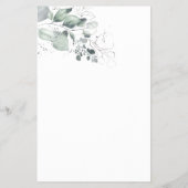 Waterverf Hoe goed ken je de bride game card Flyer (Achterkant)