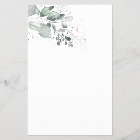 Waterverf Hoe goed ken je de bride game card Flyer (Achterkant)