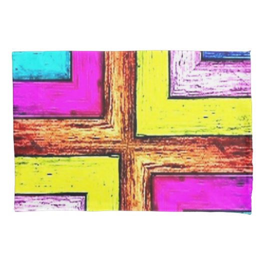 Waterverf Hoesje piloot Kussensloop (Voorkant)