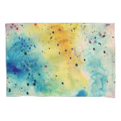 Waterverf Hoesje piloot Kussensloop (Voorkant)