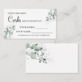 Waterverf Hoeveel kerks Vrijgezellenfeest kaartspe Plaatskaartje (Voorkant / Achterkant)