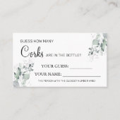 Waterverf Hoeveel kerks Vrijgezellenfeest kaartspe Plaatskaartje (Voorkant)