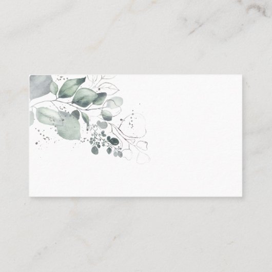 Waterverf Hoeveel kisses Vrijgezellenfeest kaart s Plaatskaartje (Achterkant)