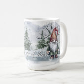 Waterverf Holiday Gnome Koffiemok (Voorkant rechts)