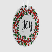 Waterverf Holiday Ornament (voorkant)