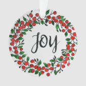 Waterverf Holiday Ornament (voorkant)