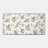 Waterverf Holly en bessen Bureaumat (Voorkant)