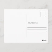 Waterverf Holly en bessen vrolijk kerstfeest Briefkaart (Achterkant)