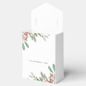 Waterverf Holly Jolly Kerstfeest Bedankdoosjes (Geopend)