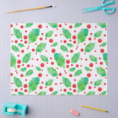 Waterverf Holly Pattern Tissuepapier (Craft)