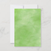 Waterverf Holly Red Berry jaarlijkse feestdag Kaart (Achterkant)