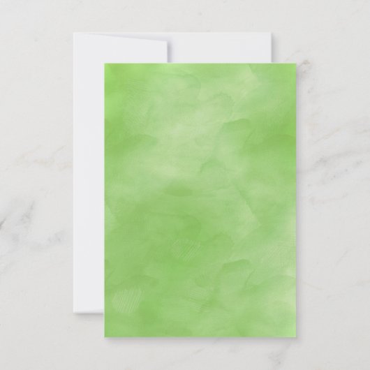 Waterverf Holly Red Berry jaarlijkse feestdag Kaart (Achterkant)