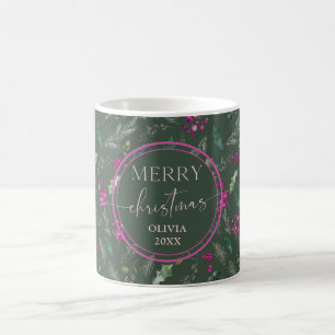 Waterverf Holly Schattigee kerst Mokken