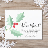 Waterverf Holly We hebben Kaart verplaatst