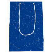 Waterverf Hond en Kerstboom Medium Cadeauzakje (Achterkant)