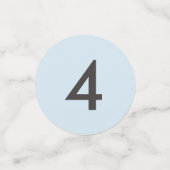 Waterverf Hondenpuppy Verjaardagsfeestje Confetti (Kleine voorkant)