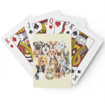 Waterverf Hondenrassen Collage