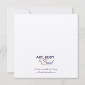 Waterverf Honey Bee Note Card Bedankkaart (Achterkant)