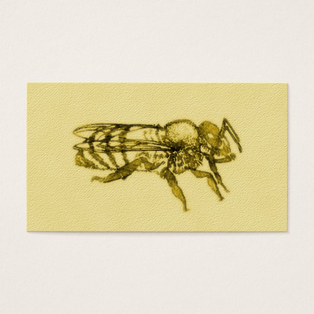 Waterverf Honey Bee Visitekaartjes (Voorkant)