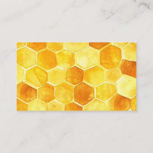 Waterverf Honingbij Wilde Bloem Bruidsregister  Informatiekaartje (Achterkant)