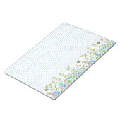 Waterverf honingbijen Chamomile Flowers Notitieblok (Schuin)