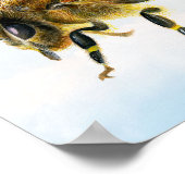 Waterverf honingbijen Poster voor het schilderen v (Hoek)