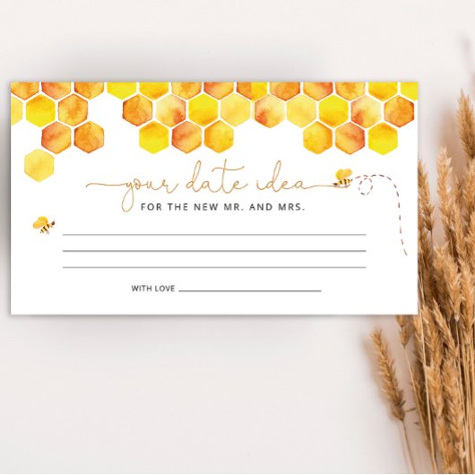 Waterverf honingraat Datum nachtelijke ideeën \ Da Informatiekaartje